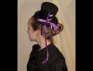 Corset Laced Mini Tophat