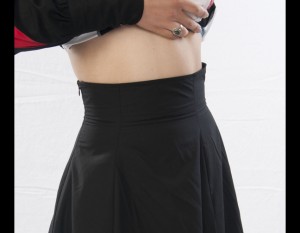 Persephone Mid-length Bustle Skirt