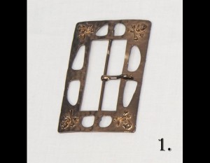 Hammered Metal Buckles
