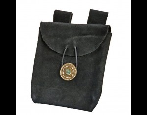 Suede Coin Pouch