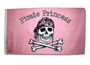 Pirate Princess Flag