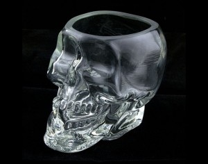 Skull Votive Holder/Lowball Glass