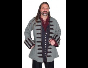 Ansell Frock Coat in Gray