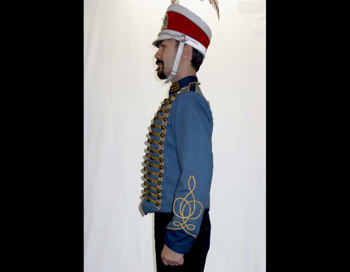 Napoleonic Uniforms Napoleonic Jacket Tunic Steampunk Military Uniform  Leather Hussar Jacket -  Canada