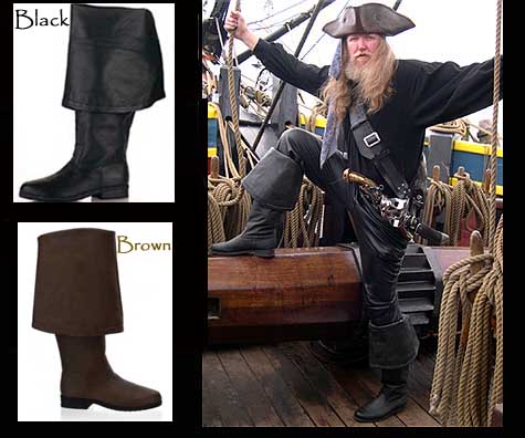 Buccaneer Leather Bucket Boot – Dress 