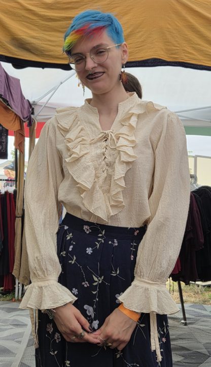 Organic Cotton Princely Bard Shirt - Image 6