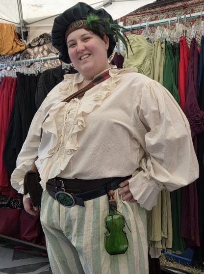 Organic Cotton Princely Bard Shirt - Image 5